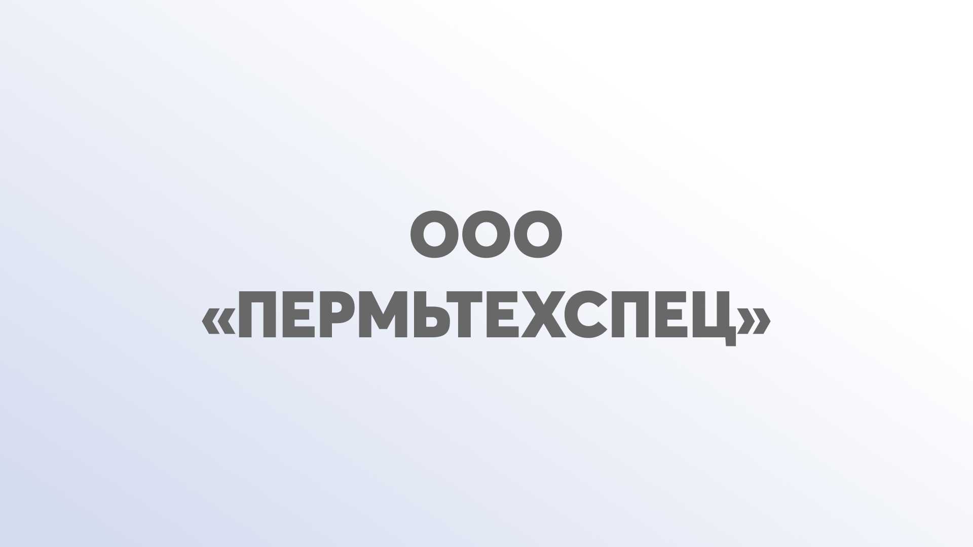 ООО «ПермьТехСпец»